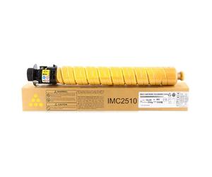 TLCGQF Cartouche De Toner Remplaçable Pour Copieur IM C2010 842554 842555, Compatible Avec Les Consommables Ricoh IM C2010 IM C2010A IM C2510 IM C2510H 842565 842566 (KCMY),Jaune