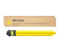TLCGQF Code D'origine 841817 841818 841819 841820 Cartouche De Toner Remplaçable, Compatible Avec Les Cartouches De Toner Haute Capacité Ricoh MP C3003 C3004 C3004ex C3503 C3504SP,Jaune