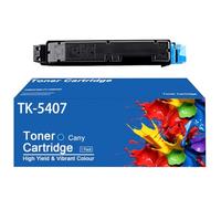 TLCGQF Compatible Avec L'unité Tambour TK-5405K, Convient Aux Cartouches D'imprimante Kyocera ECOSYS Ma3500ci MA4500CI TK-5407K Consommables Haute Capacité 18 000 Pages,Bleu