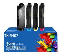 TLCGQF Compatible Avec L'unité Tambour TK-5405K, Convient Aux Cartouches D'imprimante Kyocera ECOSYS Ma3500ci MA4500CI TK-5407K Consommables Haute Capacité 18 000 Pages,4 colors