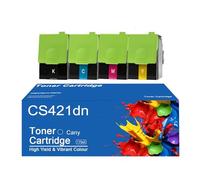 TLCGQF Remplacement Pour Cartouche De Toner Couleur CX421, Compatible Avec Les Imprimantes Lexmark Cs421dn CS521 Cs622de CX421 CX522 CX622 Cx625ade Cartouche 78C10K0 78C2XK0 Toner