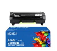 TLCGQF Remplacement Pour MS531 Black Drum Unit, Compatible Avec Lexmark Ms531dw Mx532adwe Cartouche De Toner Pour Imprimante MX532 Cartouche De Toner 5000 Pages