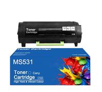 TLCGQF Unité De Tambour De Remplacement Haute Capacité MS531 Pour Imprimantes Lexmark Ms531dw Ms631dw Ms632dwe Mx532adwe Mx632ad Et Cartouche De Toner Mx532adwe.,66s1000