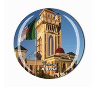 Tlemcen Algérie Aimant de réfrigérateur souvenir de voyage Décoration de maison Cuisine Sticker magnétique Cristal Réfrigérateur Collection Aimant