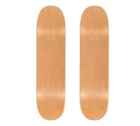 TLHB Lot de 2 planches de skateboard, 78,7 x 20,3 cm, 7 couches, en érable vierge, planche de skate double kick