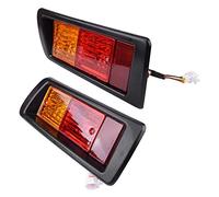 Tlily 1 Paire de Feux de Brouillard ArrièRe de Pare-Chocs ArrièRe 81550-60440 81550-60520 Adapté pour Land Cruiser Prado FJ90 / 95 1996-2002