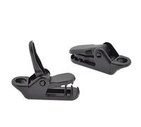 Tlily 100 PièCes Auvent Auvent Pince Bâche Toile Pince Crocodile Camping en Plein Air Auvent Point de Traction Crochet Coupe-Vent Fixation Clip