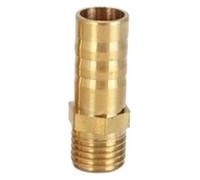 TLLMBH Raccord de tuyau en laiton 4 mm, 6, 8, 10, 12, raccord cannelé mâle BSP 1/8", 1/4", 1/2", 3/8", adaptateur coupleur cuivre