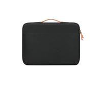 TLMDXTEU Étui pour sac d’Ordinateur Portable Sac d'ordinateur porte-documents for ordinateur portable for les voyages, affaires Mallette pour Femme(Black,M)