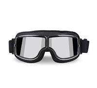TLMDXTEU Lunettes Steampunk Lunettes de moto rétro pliables vélo Vintage Moto Biker Cosplay gothique vintage rondes(05)
