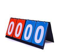 TLMDXTEU Tableaux Scores Le registre de Billard intégral Peut Transformer Le Tableau d'affichage des matchs Basket-Ball Table à Chiffres Portable(36x16x13cm)