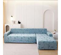 TLMQYXZE Housse Canapé D'angle1 Pieces，1/2/4/3 Places Housse De Canapé Extensible Universelle, Couverture Canape Antidérapante Lavable, Protege Canape Chien Chat avec Accoudoirs(#C,90cm-140cm (1pcs))