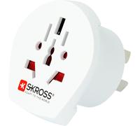 TLP- 1.500222-E Country Adapter World to Australia/China, white - suitable for equipment with earthed & unearthed plugs (2- & 3-pole)