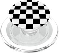 Tlp-A Carreaux Damier Noir Et Blanc Popsockets Popgrip - Support Et Grip Pour Smartphone/Tablette Avec Un Top Interchangeable Popsockets Popgrip Pour Magsafe