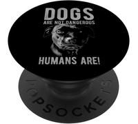 Tlp-Adorable Staffordshire Bull Terrier En Noir Pour Homme Ou Popsockets Popgrip - Support Et Grip Pour Smartphone/Tablette Avec Un Top Interchangeable