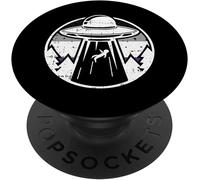 Tlp-Alien Abduction Asexual Pride Lgbt-Q Ufo Proud Ace Ally Popsockets Popgrip - Support Et Grip Pour Smartphone/Tablette Avec Un Top Interchangeable