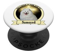 Tlp-All I Need Is God And My Samoyed Popsockets Popgrip - Support Et Grip Pour Smartphone/Tablette Avec Un Top Interchangeable