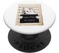 Tlp-American Eskimo Dog Mug Sho Popsockets Popgrip - Support Et Grip Pour Smartphone/Tablette Avec Un Top Interchangeable