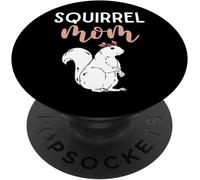 Tlp-Animal Mignon Cadeau Pour Maman Fête Des Mères Écureuil Popsockets Popgrip - Support Et Grip Pour Smartphone/Tablette Avec Un Top Interchangeable