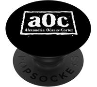Tlp-Aoc Alexandria Ocasio Cortez Popsockets Popgrip - Support Et Grip Pour Smartphone/Tablette Avec Un Top Interchangeable