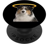 Tlp-Australian Shepherd Popsockets Popgrip - Support Et Grip Pour Smartphone/Tablette Avec Un Top Interchangeable