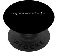 Tlp-Battement De Coeur Performance Sur Scène Drame Musical Popsockets Popgrip - Support Et Grip Pour Smartphone/Tablette Avec Un Top Interchangeable