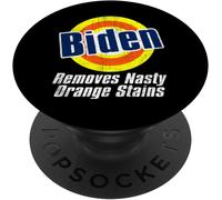 Tlp-Biden Enlève Nasty Taches Orange Démocrate Président 2020 Popsockets Popgrip - Support Et Grip Pour Smartphone/Tablette Avec Un Top Interchangeable