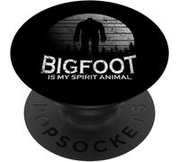 Tlp-Bigfoot Est Mon Monstre Cryptid Animal Spirit Popsockets Popgrip - Support Et Grip Pour Smartphone/Tablette Avec Un Top Interchangeable