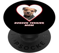 Tlp-Border Terrier Popsockets Popgrip - Support Et Grip Pour Smartphone/Tablette Avec Un Top Interchangeable