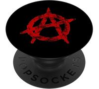 Tlp-Cadeau Affligé De Symbole Anarchiste Popgrip - Support Et Grip Pour Smartphone/Tablette Avec Un Top Interchangeable