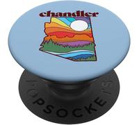 Tlp-Chandler Arizona Vintage Nature Design Outdoor Graphic Popsockets Popgrip - Support Et Grip Pour Smartphone/Tablette Avec Un Top Interchangeable