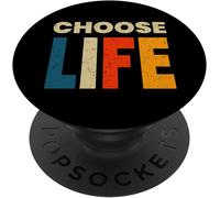 Tlp-Christian Tee Choose Life Pro-Life Faith Suicide Prevention Popsockets Popgrip - Support Et Grip Pour Smartphone/Tablette Avec Un Top Interchangeable