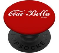 Tlp-Ciao Bella Italia Bonjour Belle Italie Salutation Italienne Popsockets Popgrip - Support Et Grip Pour Smartphone/Tablette Avec Un Top Interchangeable