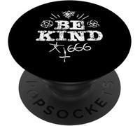 Tlp-Contradictoire Soyez Gentil - Symboles Occultes Du Mal Popsockets Popgrip - Support Et Grip Pour Smartphone/Tablette Avec Un Top Interchangeable