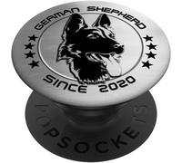 Tlp-Cool German Shepherd Lovers Since 2020 Memory Gift For Men Popsockets Popgrip - Support Et Grip Pour Smartphone/Tablette Avec Un Top Interchangeable