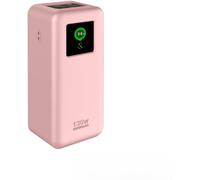 Tlp-Coque Compatible Avec Ugreen Nexode 20000mah 130w Power Bank, Étanche À La Poussière, Anti-Chute, Silicone Étui De Protection Compatible Avec Ugreen Nexode 20000mah 130w Power Bank. Rose