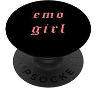 Tlp-Creepy Cute Pastel Soft Goth Eboy Egirl Aesthetic Emo Girl Popsockets Popgrip - Support Et Grip Pour Smartphone/Tablette Avec Un Top Interchangeable