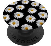 Tlp-Daisy White Flower Margarita Flor Daisies Common Plant Popsockets Popgrip - Support Et Grip Pour Smartphone/Tablette Avec Un Top Interchangeable