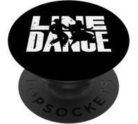 Tlp-Danse En Ligne Musique Occidentale Danser Pays Boots Cadeau Popsockets Popgrip - Support Et Grip Pour Smartphone/Tablette Avec Un Top Interchangeable