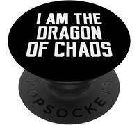 Tlp-Dragon Du Chaos Popsockets Popgrip - Support Et Grip Pour Smartphone/Tablette Avec Un Top Interchangeable