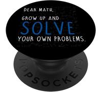 Tlp-Drôle Scientifique Mathématicien Science Mathématiques Popsockets Popgrip - Support Et Grip Pour Smartphone/Tablette Avec Un Top Interchangeable