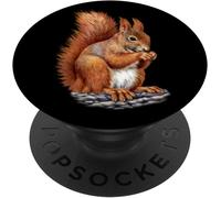 Tlp-Ecureuil Fou Fourrures Critères De La Convention Sur Les Fou Popgrip - Support Et Grip Pour Smartphone/Tablette Avec Un Top Interchangeable