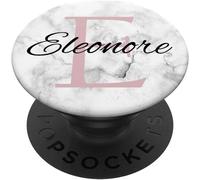 Tlp-Eleonore Monogramme Lettre E Filles Popsockets Popgrip - Support Et Grip Pour Smartphone/Tablette Avec Un Top Interchangeable