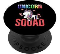 Tlp-Escouade Des Licornes Amis Arc-En-Ciel Mythes Féeriques Popsockets Popgrip - Support Et Grip Pour Smartphone/Tablette Avec Un Top Interchangeable