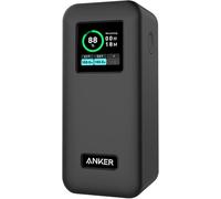 Tlp-Étuis Compatible Avec Anker Prime 20000mah Power Bank(200w), Coque Silicone, Poids Léger, Antichoc, Portable - Noir