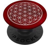 Tlp-Fleur De Vie, Géométrie Sacrée, Yoga, Santé, Protection Popgrip - Support Et Grip Pour Smartphone/Tablette Avec Un Top Interchangeable