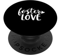 Tlp-Foster Love Cute Loving Adoption Accueil Famille Popsockets Popgrip - Support Et Grip Pour Smartphone/Tablette Avec Un Top Interchangeable