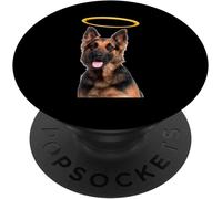 Tlp-German Shepherd Popsockets Popgrip - Support Et Grip Pour Smartphone/Tablette Avec Un Top Interchangeable