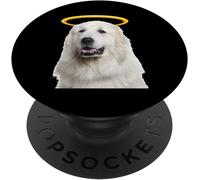 Tlp-Great Pyrenees 1 Popsockets Popgrip - Support Et Grip Pour Smartphone/Tablette Avec Un Top Interchangeable