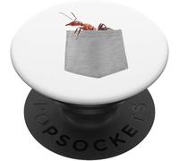 Tlp-Hello Fire Ant Popsockets Popgrip - Support Et Grip Pour Smartphone/Tablette Avec Un Top Interchangeable